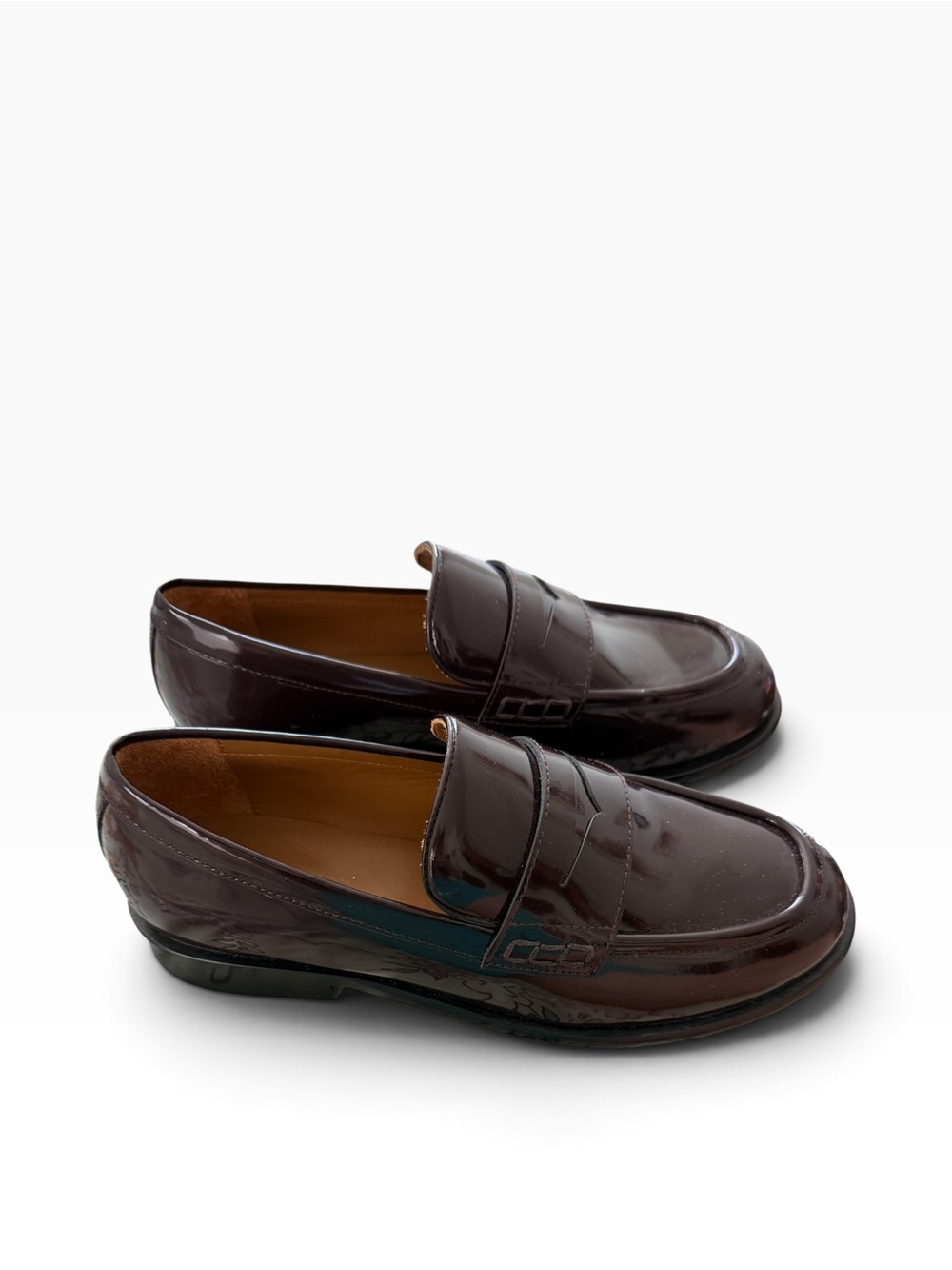 Thursday boot company penny loafers in Burgundy